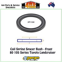Front Coil Spring Spacer Bush Kit 80 105 Series Landcruiser