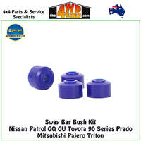 Sway Bar Bush Kit Nissan Patrol GQ GU Toyota 90 Series Prado Mitsubishi Pajero Triton