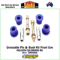 Greasable Pin & Bush Kit Front Eye - HOLDEN COLORADO RG 2012-ONWARDS