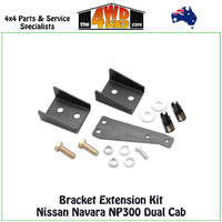 Headlight Sensor Sway Bar Brake Line Bracket Extension Kit Nissan Navara NP300 Dual Cab