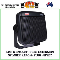 GME 8 Ohm 2 Watt UHF Extension Speaker, Lead & Plug