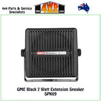GME 4 Ohm 7 Watt UHF Extension Speaker - Black