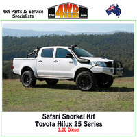 Safari V-Spec Snorkel Toyota Hilux 25 Series 3.0l Diesel 10/2011-06/2015