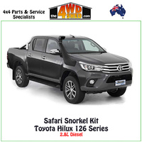 Safari V-Spec Snorkel Toyota Hilux 126 Series SR/SR5 Extra Cab & Dual Cab 7/2015-On