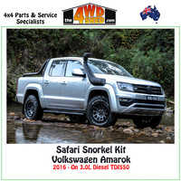 Safari V-Spec Snorkel Volkswagen Amarok 3.0l Diesel 2016-On