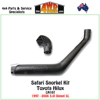 Safari V-Spec Snorkel Toyota Hilux LN167 3.0l Diesel 1997-2006