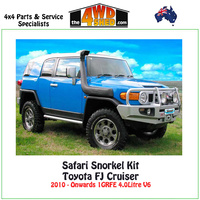 Safari V-Spec Snorkel Toyota FJ Cruiser 4.0l V6 2010-On