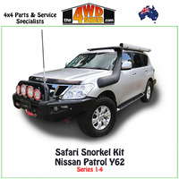 Safari V-Spec Snorkel Nissan Patrol Y62 Series 1-4 2/2010-4/2019