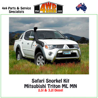 Safari V-Spec Snorkel Mitsubishi Triton ML MN 2.5l 3.2l Diesel