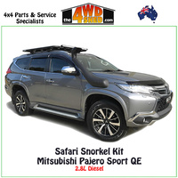 Safari V-Spec Snorkel Mitsubishi Pajero Sport QE 2.4l Diesel