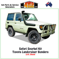 Safari V-Spec Snorkel Toyota Landcruiser Bundera 2.4l Diesel