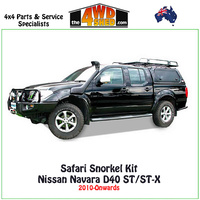 Safari V-Spec Snorkel Nissan Navara D40 ST/ST-X 2010-On