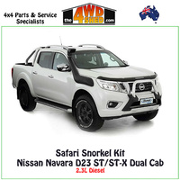 Safari V-Spec Snorkel Nissan Navara D23 ST/ST-X Dual Cab 2.3L Diesel