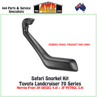 Safari V-Spec Snorkel Toyota Landcruiser 70 Series 1985-1992