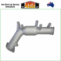 79 Series Toyota Landcruiser GDJ79 2.8L 3in Dump Pipe With Cat & DPF Sensors Bolts To OEM Or DPF-Back Exhaust