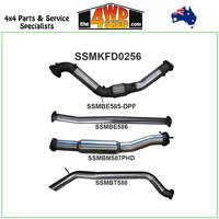 Ford Ranger PX2 PX3 Dual Cab 3.2L CRD DPF 3 inch Exhaust Turbo Back Without Cat Hotdog