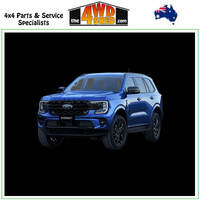 Ford Everest Next Gen T6.2 V6 3.0l Exhaust 3in DPF Back Without Centre Muffler and With 4in Tip