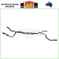 Ford Ranger Next Gen Raptor V6 Twin 3 inch Turbo Back Exhaust with Hi-Flow Cats & Bimodal Integration