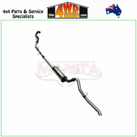 GWM Cannon Ute 2.0L TD 2020-2025 3 inch Exhaust Turbo Back With Muffler Without Cat