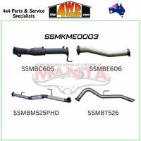 Mercedes X-Class 2.3L 3 Inch Turbo Back Exhaust System With Cat & Hotdog