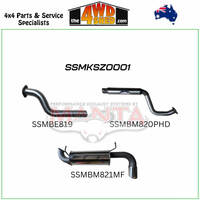 Suzuki Jimny 1.5L Petrol - Catback with Centre Hotdog and Rear Muffler