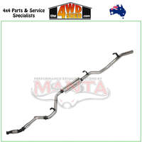 78 Series Toyota Landcruiser 4.5L 1VD V8 Turbo Diesel 2007-2016 3 inch Exhaust With Cat & Muffler