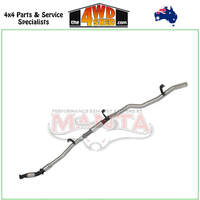 76 Series Toyota Landcruiser 4.5L 1VD V8 Turbo Diesel 2007-2016 3 inch Exhaust With Cat & Rear Hotdog