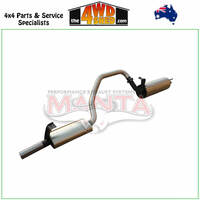 105 Series Toyota Landcruiser 4.5l 1FZ  2.5 Inch Exhaust Off Extractors Muffler/Muffler