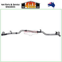 79 Series Toyota Landcruiser VDJ 4.5L 1VD V8 Turbo Diesel 2016-2024 3 inch Exhaust DPF Back Without Muffler