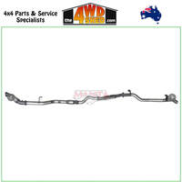 79 Series Toyota Landcruiser VDJ 4.5L 1VD V8 Turbo Diesel 2016-2024 3 inch Exhaust With Cat & Hotdog