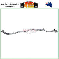 79 Series Toyota Landcruiser VDJ 4.5L 1VD V8 Turbo Diesel 2016-2024 3 inch Exhaust NO Cat, With Hotdog