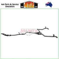 79 Series Toyota Landcruiser VDJ 4.5L 1VD V8 Turbo Diesel 2016-2024 3 inch Exhaust  With Cat & Without Muffler
