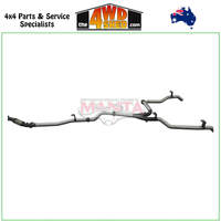 79 Series Toyota Landcruiser VDJ 4.5L 1VD V8 Turbo Diesel 2016-2024 3 inch Exhaust NO Cat, Without Muffler DPF