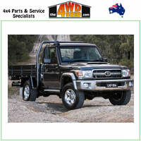 VDJ79 Series Toyota Landcruiser Single & Dual Cab Ute 4 inch Exhaust DPF Back for Superior Outback SSM with Cat & without Muffler