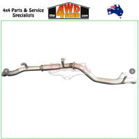 76 Series Toyota Landcruiser 4.5L 1VD V8 Turbo Diesel 2016-On 4 inch Exhaust DPF Back with Muffler