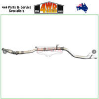 76 Series Toyota Landcruiser 4.5L 1VD V8 Turbo Diesel 2007-2016 4 inch Exhaust Turbo Back with Cat & Muffler