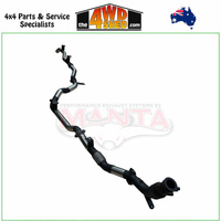 79 Series Toyota Landcruiser Ute GDJ79 2.8l TD 3 inch Exhaust Turbo Back With Cat & Without Muffler