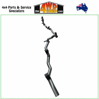 79 Series Toyota Landcruiser Ute GDJ79 2.8l TD 3 inch Exhaust Turbo Back Without Cat & Without Muffler