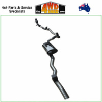 79 Series Toyota Landcruiser Ute GDJ79 2.8l TD 3 inch Exhaust Turbo Back Without Cat & With Muffler