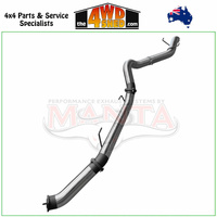 250 Series Toyota Prado GDJ251 2.8L 4 Inch Exhaust DPF Back Without Muffler