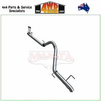 250 Series Toyota Prado GDJ251 2.8L 3 Inch Exhaust DPF Back Without Muffler