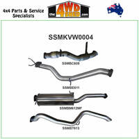 Volkswagen Amarok TDI400 TDI420 2H 2.0l 3 Inch Exhaust Later Model Tailpipe Exit
