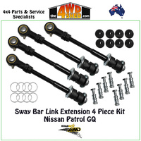 Sway Bar Extension 4 Piece Kit Nissan Patrol GQ