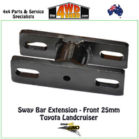 Sway Bar Extension Toyota Landcruiser Front 25mm