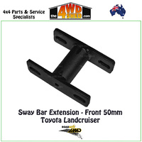 Sway Bar Extension Toyota Landcruiser Front 50mm