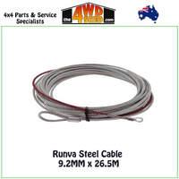 Steel Winch Cable 9.2MM x 26.5M
