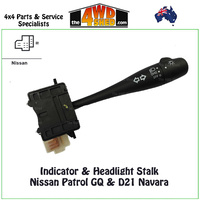 Indicator & Headlight Stalk Nissan Patrol GQ D21 Navara