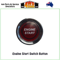 Engine Start Switch Button - Red