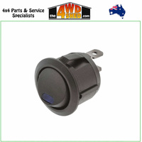 Round Rocker Switch ON/OFF 12/24V 20amp Blue Illumination