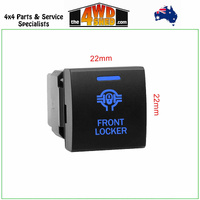 Front Locker Switch Toyota Landcruiser 76 78 79 300 Series Prado 150 250 - BLUE